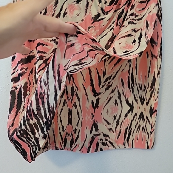 Evan Picone Animal Print Skirt  10P~30" W x 20" L Lined NWT - Picture 2 of 8